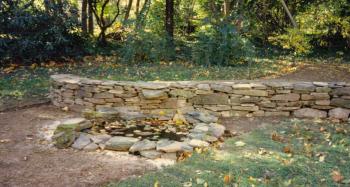 Stone Wall Water Feature